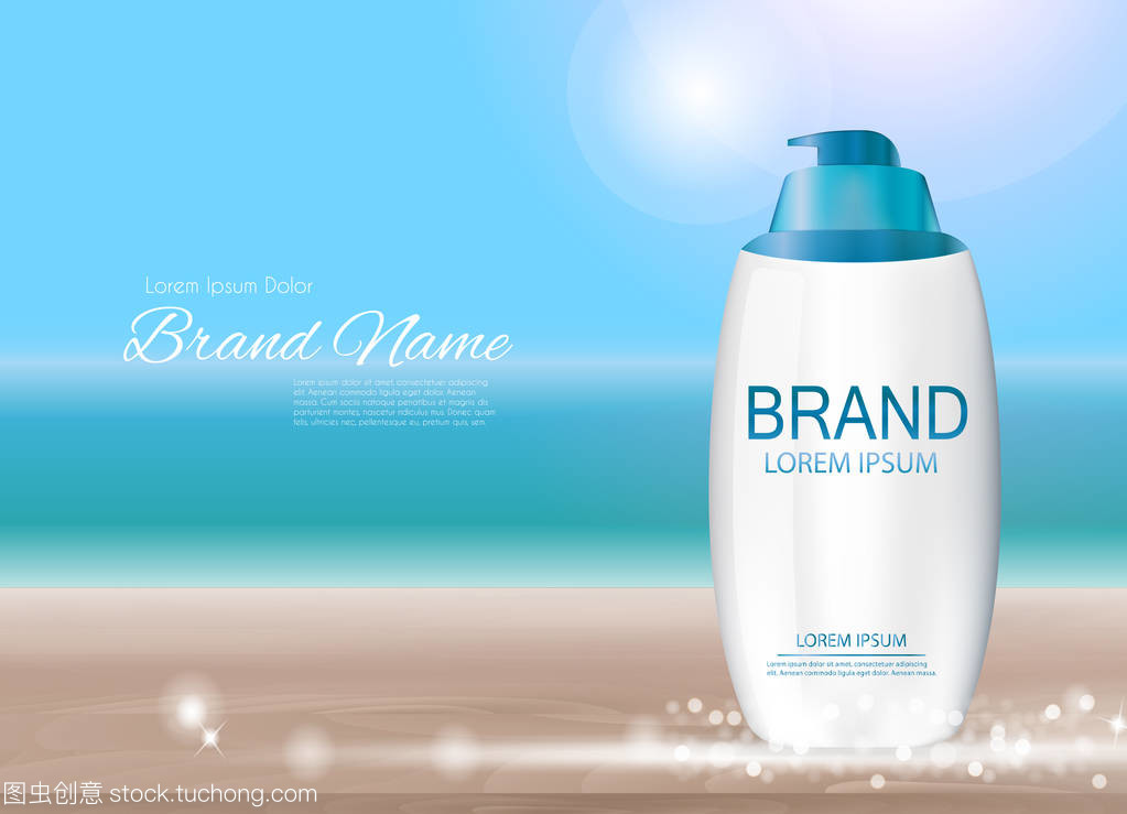 未來美肌 3D現(xiàn)實(shí)載體插畫在化妝品廣告與雜志設(shè)計(jì)中的革新應(yīng)用